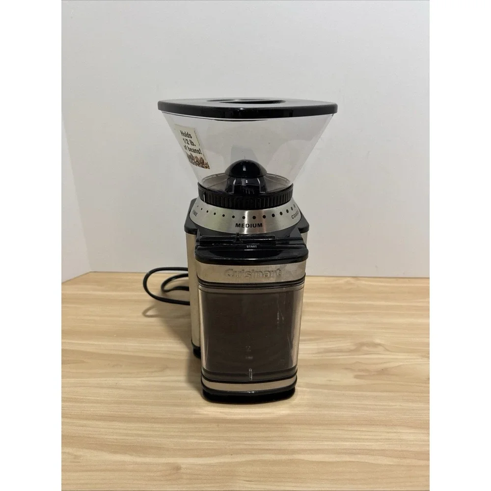 Cuisinart Supreme Grind Automatic Burr Mill Model DBM-8 Used 1 Time 18 Settings